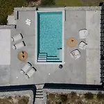 Villa Seaview Pool Near Alemagou Ftelia (Mykonos)